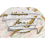 Set fregi in alluminio modello corto per parafango e cofani VESPA 150 GL VLA1T prima serie con viti prodotto italiano r.o. 094784 610098M