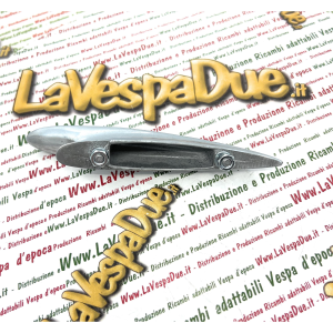 Cresta sul parafango per VESPA 150 VL1T VL2T VL3T VB1T GS VS1T VS2T VS3T VS4T VS5T >059310 fregio in alluminio con perni dadi e rondelle per il fissaggio prodotto italiano