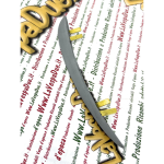 Cresta sul corpo faro al parafango per VESPA 125 V1T a V15T V30T a V33T in alluminio con 4 linguette di fissaggio