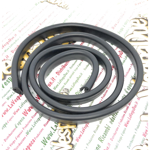 Bordo scudo nero in gomma per VESPA 50 80 125 PK S XL SS V5X1T V5X2T V5S1T V8X5T VMX1T VMX5T fondo di magazzino profilo parascudo
