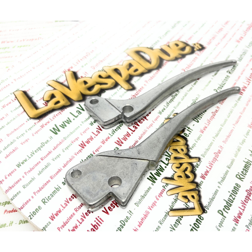 Pair of brake and clutch levers for VESPA 98 125 V1T to V15T V30T to V33T HOFFMANN HA ACMA low headlight gear stick and Roman holidays