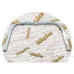 Cavalletto centrale per VESPA 125 VNB2T 09001 > VNB3 VNB4 VNB5 VNB6 150 VBB1T 17451 > VBB2T in metallo Ø 20 mm fornito con tappi e trattamento di zincatura