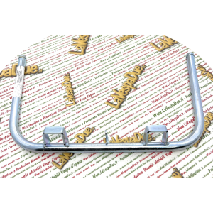 Cavalletto centrale per VESPA 50 90 125 N L R SPECIAL PRIMAVERA ET3 in metallo Ø 16 mm fornito con tappi e trattamento di zincatura