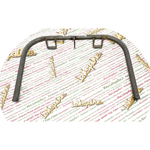 Cavalletto centrale per VESPA 50 90 SS V5SS1T V9SS1T in metallo Ø 16 mm fornito con tappi e grezzo senza alcun trattamento