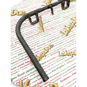 Cavalletto centrale per VESPA 50 90 SS V5SS1T V9SS1T in metallo Ø 16 mm fornito con tappi e grezzo senza alcun trattamento