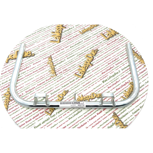 Cavalletto centrale per VESPA 125 150 SUPER VNC VBC ruote 8" in metallo Ø 20 mm con spessore originale tubo 2.5 mm fornito con trattamento di zincatura