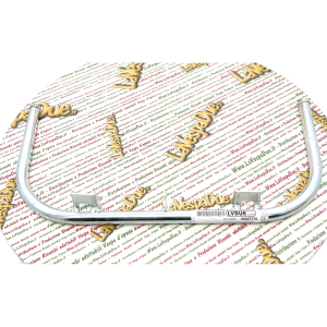 Cavalletto centrale per VESPA 125 VNA1T > 30504 in metallo Ø 16 mm fornito con tappi e trattamento di zincatura