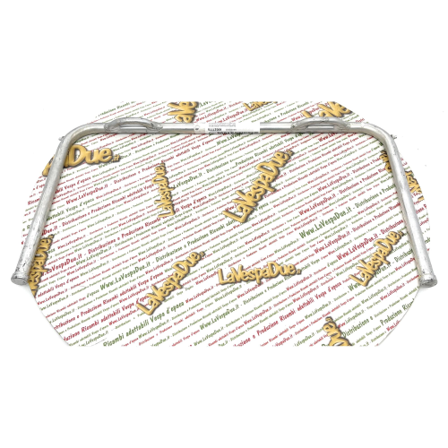 Cavalletto centrale per VESPA 150 GS VS4T VS5T in metallo Ø 15 mm fornito con tappi e trattamento di cadmiatura