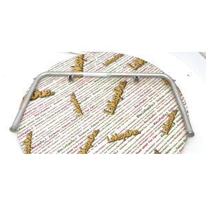 Cavalletto centrale per VESPA 150 VL3T STRUZZO VB1T GS dei poveri in metallo Ø 15 mm fornito con tappi e trattamento di zincatura