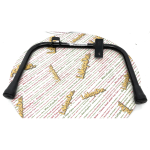 Cavalletto centrale per VESPA T5 PX 125 T5 in metallo Ø 22 mm fornito con scarpette verniciato nero r.o. 232904