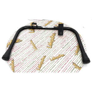 Cavalletto centrale per VESPA T5 PX 125 T5 in metallo Ø 22 mm fornito con scarpette verniciato nero Originale PIAGGIO