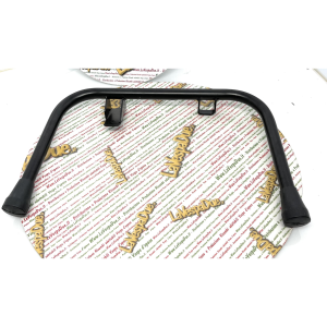 Cavalletto centrale per VESPA T5 PX 125 T5 in metallo Ø 22 mm fornito con scarpette verniciato nero Originale PIAGGIO