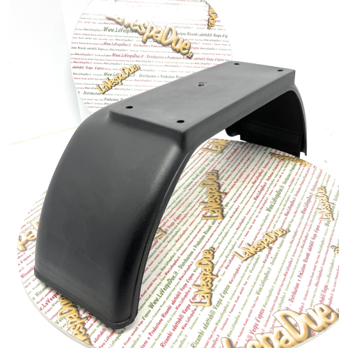 Parafango posteriore in plastica nero ambilato per APE 50 TL3T TL4 TL5 TL6 ZAP C adattabile APE TL1T TL2T TM1T r.o. 261361 paraspruzzi lato destro e sinistro
