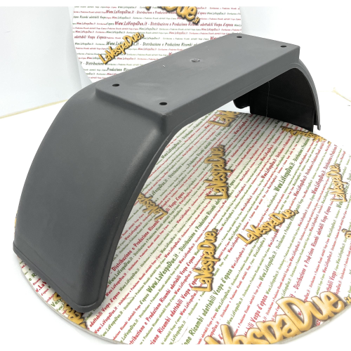 Parafango posteriore in plastica grigio scuro ambilato per APE 50 TL3T TL4 TL5 TL6 ZAP C adattabile APE TL1T TL2T TM1T r.o. 261361 paraspruzzi lato destro e sinistro