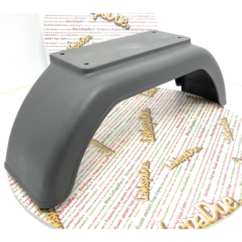 Parafango posteriore in plastica grigio scuro ambilato per APE 50 TL3T TL4 TL5 TL6 ZAP C adattabile APE TL1T TL2T TM1T r.o. 261361 paraspruzzi lato destro e sinistro