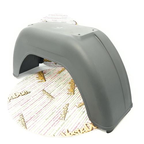 Parafango posteriore in plastica grigio ambilato per APE MPR2T MPA1T MPV1T MPV2T MPM1T MPM2T MPF1T r.o. 1821495 sostituisce il modello in ferro paraspruzzi lato destro e sinistro