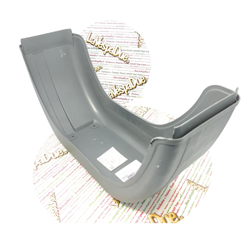 Parafango posteriore in plastica grigio ambilato per APE MPR2T MPA1T MPV1T MPV2T MPM1T MPM2T MPF1T r.o. 1821495 sostituisce il modello in ferro paraspruzzi lato destro e sinistro