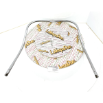 Bordo scudo in acciaio cromato a 2 pezzi per VESPA 125 TS 180 SS RALLY VSC1T VSD1T 200 VSE1T RALLY adattabile a bordo ULMA tipo 044 e 202 071966 071967 tubolare con viti a grano lato destro e sinistro fondo di magazzino