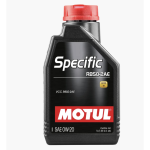 Olio motore cambio MOTUL SPECIFIC RBS0-2AE 0W-20 sviluppato per motori VOLVO "DRIVE-E" benzina (VEP) e Diesel (VED) VOLVO VCC RBS0-2AE