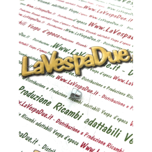 Dado esagonale cieco M4 passo 0,70 chiave 7 con calotta sferica metallica per VESPA APE e LAMBRETTA sella cavalletto ed applicazioni varie