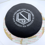 Copriruota di scorta tessuto Nero per VESPA 50 80 90 125 150 160 180 200 PX SPECIAL ET3 GT GL SPRINT APE LAMBRETTA adattabile a ruote da 8" 9" 10" in tessuto bielastico antigraffio aderente protezione calza copri ruota cerchio 