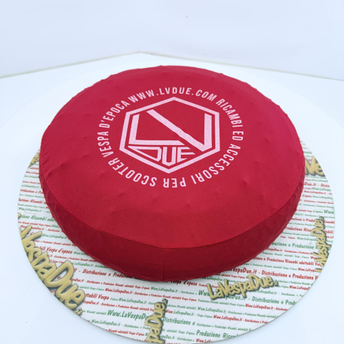 Copriruota di scorta tessuto Rosso per VESPA 50 80 90 125 150 160 180 200 PX SPECIAL ET3 GT GL SPRINT APE LAMBRETTA adattabile a ruote da 8" 9" 10" in tessuto bielastico antigraffio aderente protezione calza copri ruota cerchio 