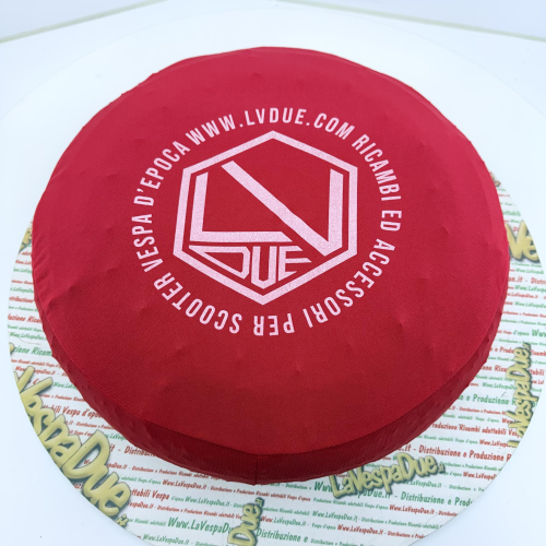 Copriruota di scorta tessuto Rosso per VESPA 50 80 90 125 150 160 180 200 PX SPECIAL ET3 GT GL SPRINT APE LAMBRETTA adattabile a ruote da 8" 9" 10" in tessuto bielastico antigraffio aderente protezione calza copri ruota cerchio 