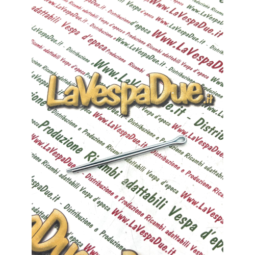 Coppiglia 3.2 x 55 mm in acciaio zincata per VESPA APE LAMBRETTA e applicazioni varie tamburi freno morsetti fermi filtro tappo serbatoio sportello serratura r.o. 012820 012816 