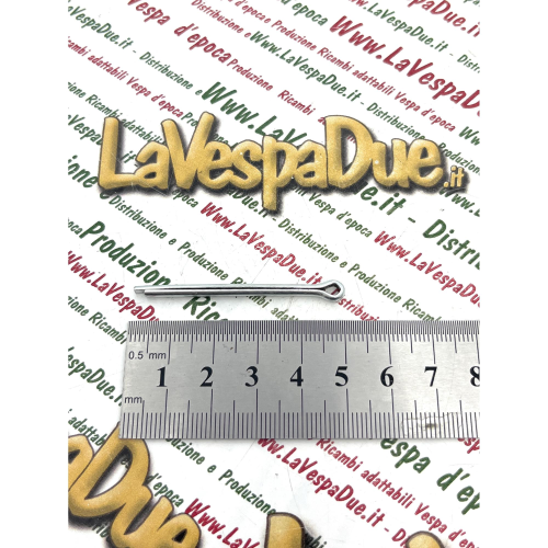 Coppiglia 3.2 x 40 mm in acciaio zincata per VESPA APE LAMBRETTA e applicazioni varie tamburi freno morsetti fermi filtro tappo serbatoio sportello serratura 