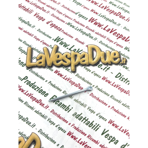 Coppiglia 2.5 x 30 mm in acciaio zincata per VESPA APE LAMBRETTA e applicazioni varie tamburi freno morsetti fermi filtro tappo serbatoio sportello serratura 