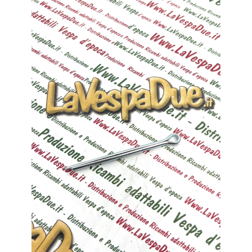 Coppiglia 3.5 x 50 mm in acciaio zincata per VESPA APE LAMBRETTA e applicazioni varie tamburi freno morsetti fermi filtro tappo serbatoio sportello serratura 