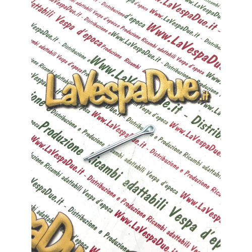 Coppiglia 3.2 x 32 mm in acciaio zincata per VESPA APE LAMBRETTA e applicazioni varie tamburi freno morsetti fermi filtro tappo serbatoio sportello serratura 