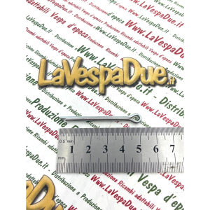 Coppiglia 3.5 x 40 mm in acciaio zincata per VESPA APE LAMBRETTA e applicazioni varie tamburi freno morsetti fermi filtro tappo serbatoio sportello serratura 