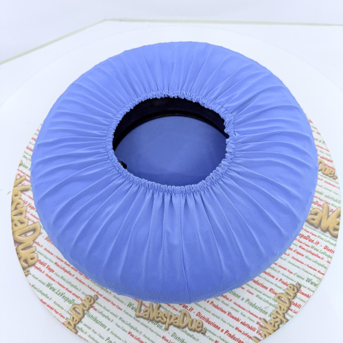 Copriruota di scorta tessuto Blu per VESPA 50 80 90 125 150 160 180 200 PX SPECIAL ET3 GT GL SPRINT APE LAMBRETTA adattabile a ruote da 8" 9" 10" in tessuto bielastico antigraffio aderente protezione calza copri ruota cerchio 