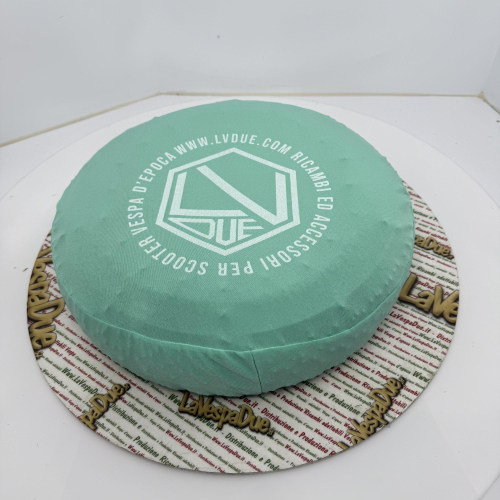 Copriruota di scorta tessuto VERDE ACQUA per VESPA 50 80 90 125 150 160 180 200 PX SPECIAL ET3 GT GL SPRINT APE LAMBRETTA adattabile a ruote da 8" 9" 10" in tessuto bielastico antigraffio aderente protezione calza copri ruota cerchio 