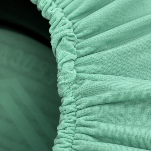 Copriruota di scorta tessuto VERDE ACQUA per VESPA 50 80 90 125 150 160 180 200 PX SPECIAL ET3 GT GL SPRINT APE LAMBRETTA adattabile a ruote da 8" 9" 10" in tessuto bielastico antigraffio aderente protezione calza copri ruota cerchio 