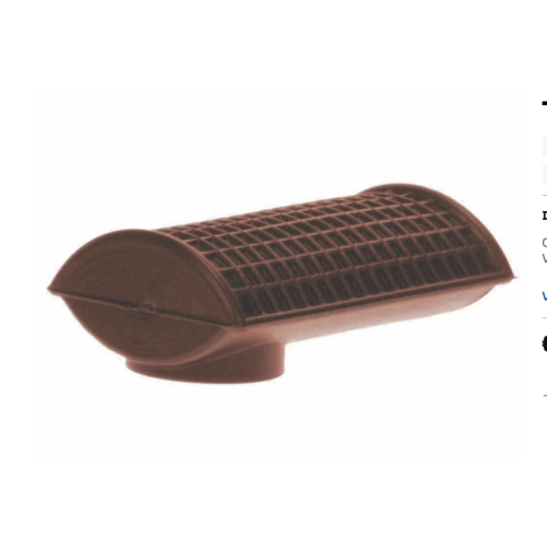 Gommino Coprileva Pedale Freno MARRONE per VESPA 50 90 prima serie N L R 125 PRIMAVERA  tipo lungo r.o. 100426