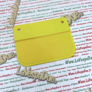 Paraspruzzi posteriore giallo per VESPA 50 125 PK S ELESTART AUTOMATICA r.o. 248312 199258 prodotto italiano