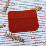 Paraspruzzi posteriore rosso per VESPA 50 125 PK S ELESTART AUTOMATICA r.o. 248312 199258 prodotto italiano