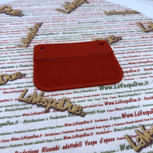 Paraspruzzi posteriore rosso per VESPA 50 125 PK S ELESTART AUTOMATICA r.o. 248312 199258 prodotto italiano
