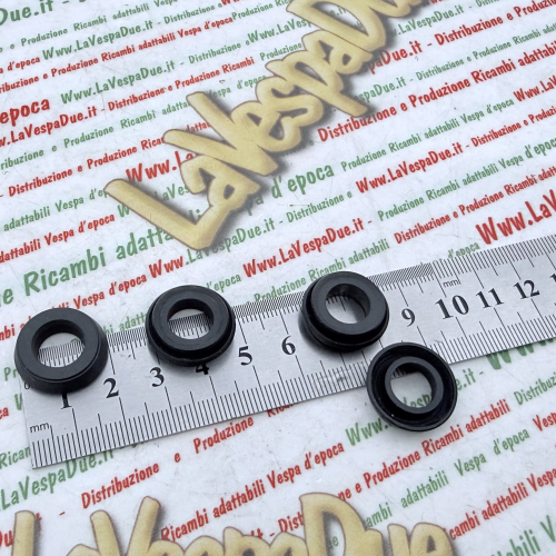 Satz mit  4 Gummipads zur Überholung der doppeltwirkenden Bremspumpe für APE TM P703 P703V MAX DIESEL Pumpe Bremsbacken Räder