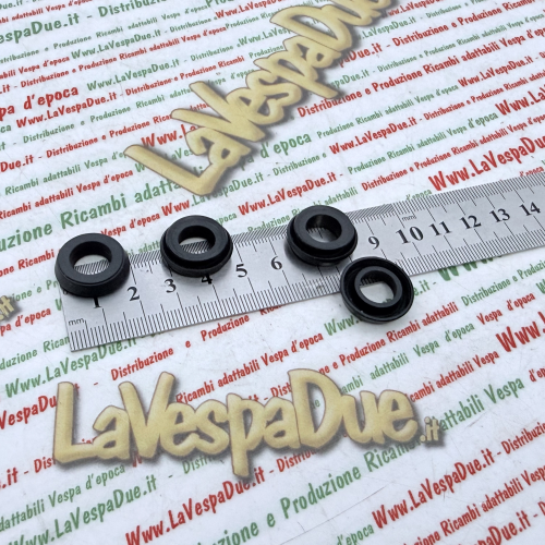 Satz mit  4 Gummipads zur Überholung der doppeltwirkenden Bremspumpe für APE TM P703 P703V MAX DIESEL Pumpe Bremsbacken Räder