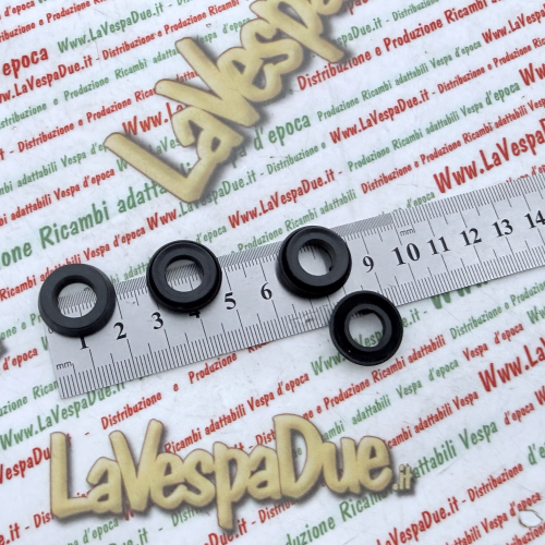 Satz mit  4 Gummipads zur Überholung der doppeltwirkenden Bremspumpe für APE TM P703 P703V MAX DIESEL Pumpe Bremsbacken Räder