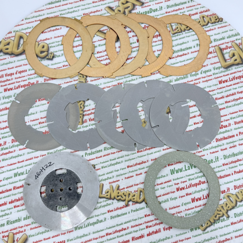 Dischi Frizione SURFLEX per MOTO GUZZI 500 4T SPORT 13 14 15 NORMALE 1921/24 GT 16 CIVILE 17 MILITARE NORGE