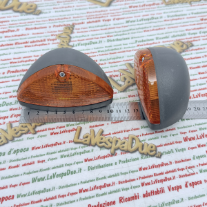Coppia Frecce anteriori complete Arancio per ciclomotore PIAGGIO FREE FL MY r.o. 292023 298440