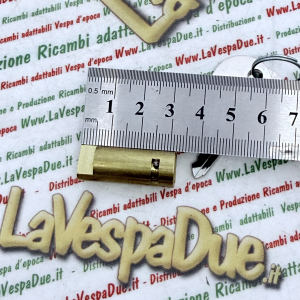 Serratura bloccasterzo con chiave tipo NEIMANN per VESPA 50 N L R SPECIAL 90 125 150 160 180 GT GS SUPER PRIMAVERA SPRINT GTR tipo corto guida da 4 mm r.o. 120328