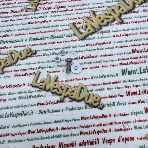 Slotted screw with rounded head for fixing rear license plate frame for VESPA ape lambretta 90 125 150 160 180 200