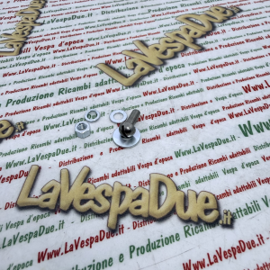 Slotted screw with rounded head for fixing rear license plate frame for VESPA ape lambretta 90 125 150 160 180 200