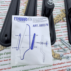 Banane nere per Staffe Paravento FABBRI 0802/N