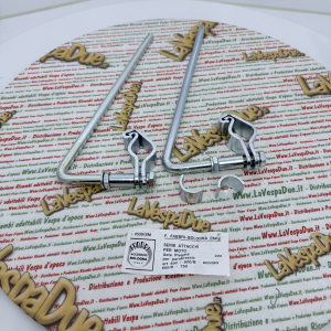 Staffe Paravento per Vespa Lambretta moto Ciao manubrio a tubolare faro basso VM VN VL 98 125 150 FABBRI 0559/SM